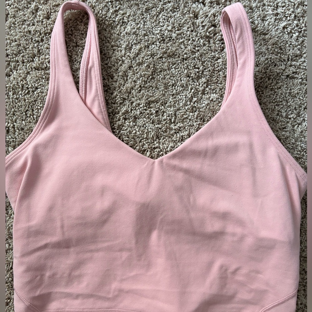 Powder pink Lululemon align tank size 4